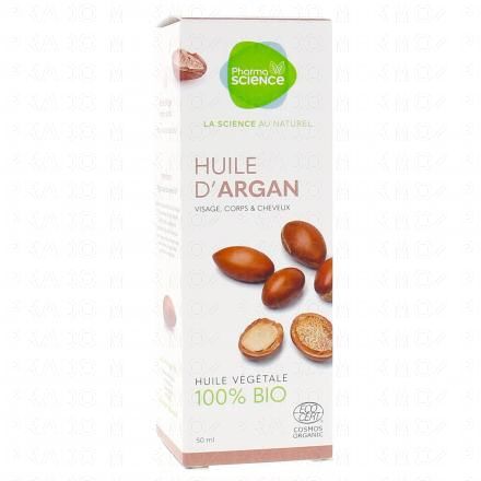 PHARMASCIENCE Huile végétale d'Argan 50ml