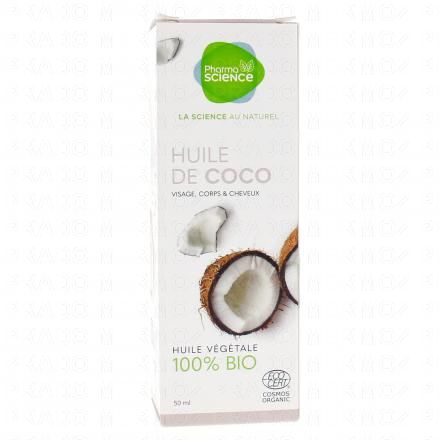 PHARMASCIENCE Huile végétale de Coco 50ml