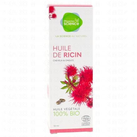 PHARMASCIENCE Huile de Ricin Bio 50ml