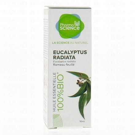 PHARMASCIENCE Huile essentielle d'Eucalyptus radiata bio flacon 10 ml