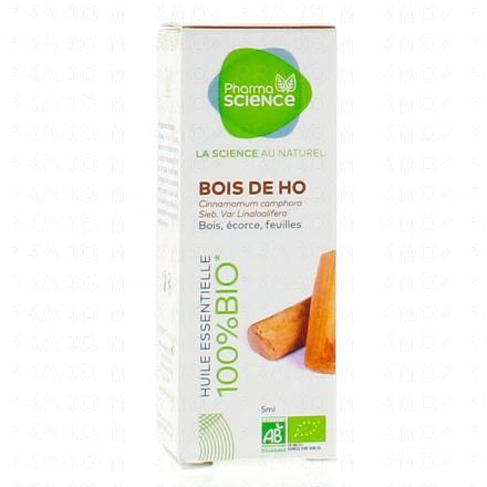 PHARMASCIENCE Huile essentielle de Bois de Ho bio flacon 5 ml