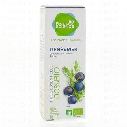 PHARMASCIENCE Huile essentielle de Genévrier bio flacon 5 ml