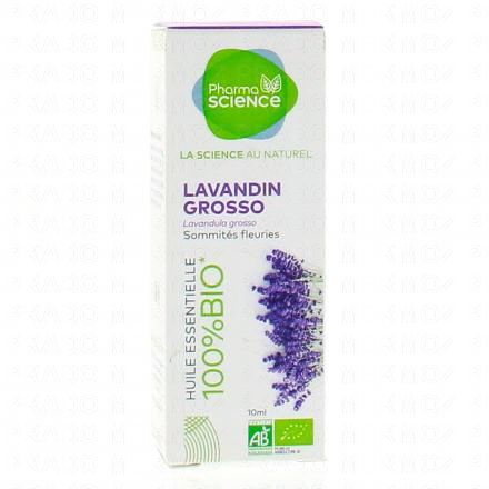 Huile essentielle de Lavandin Grosso bio flacon 10 ml 2