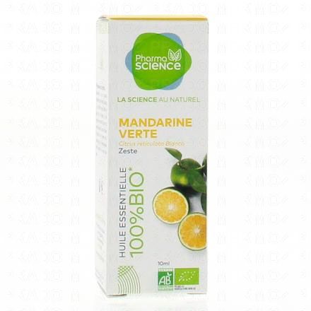 PHARMASCIENCE Huile essentielle de Mandarine Verte bio flacon 10 ml