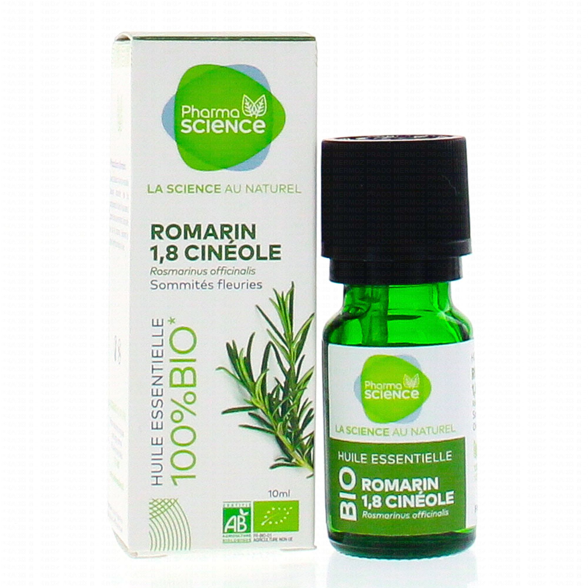 Huile essentielle Romarin 1,8% cinéole BIO - aroma-boutic