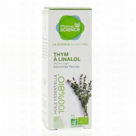 Huile essentielle de Thym à Linalol bio flacon 5 ml 2