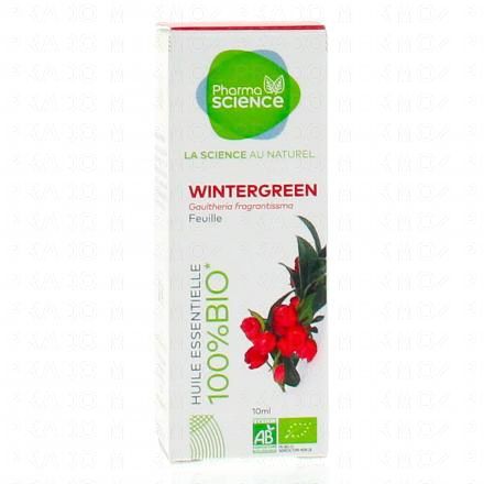 PHARMASCIENCE Huile essentielle de Wintergreen bio flacon 10 ml