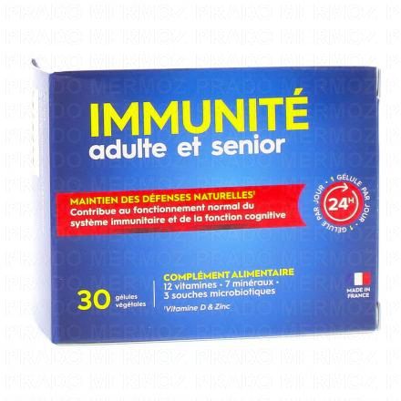 PHARMASCIENCE Immunité Adulte et Sénior (30 gélules)