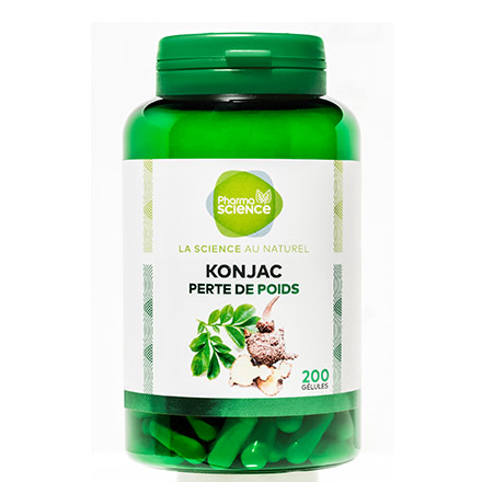 PHARMASCIENCE Minceur - Konjac 200 gélules