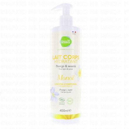 PHARMASCIENCE Lait Corps Hydratant Monoï 400ml