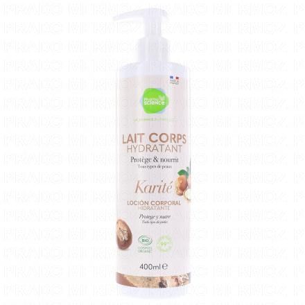 PHARMASCIENCE Lait Corps Hydratant au Karité 400ml