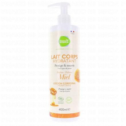 PHARMASCIENCE Lait Corps Hydratant au Miel 400ml