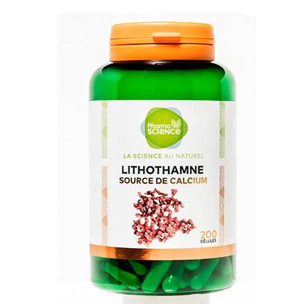 PHARMASCIENCE Lithothamne 200 gélules