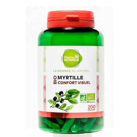 PHARMASCIENCE Articulation - Myrtille Bio 200 gélules