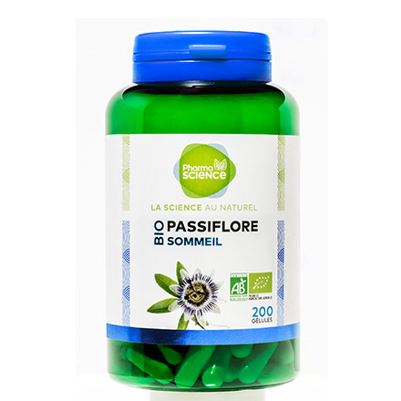 PHARMASCIENCE Détente - Passiflore Bio 200 gélules