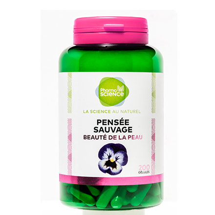 PHARMASCIENCE Beauté- Pensée sauvage 200 gélules