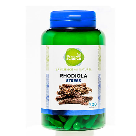 PHARMASCIENCE Détente - Rhodiola 200 gélules