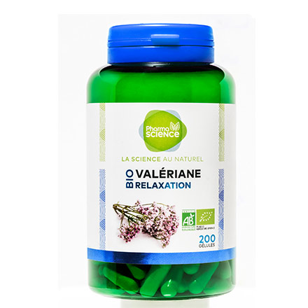 PHARMASCIENCE Détente - Valeriane Bio 200 gélules