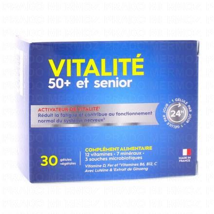 PHARMASCIENCE Vitalité 50+ et Sénior 30 gélules