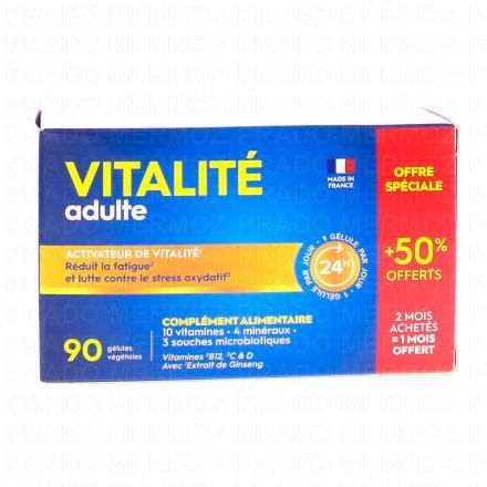PHARMASCIENCE Vitalité Adulte 90 gélules