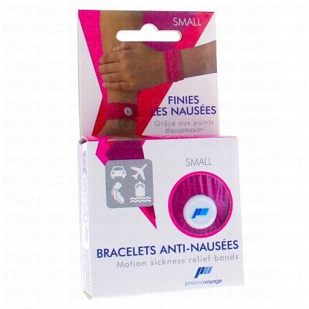 PHARMAVOYAGE Bracelets Anti-Nausées Taille Small