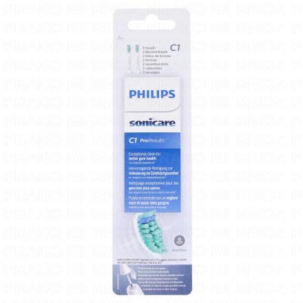 PHILIPS Sonicare C1 ProResults 2 têtes de brosse