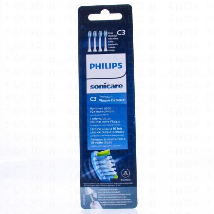 PHILIPS Sonicare C3 plaque défence Tètes de brosse de recharge Médium