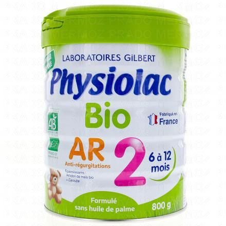 PHYSIOLAC Lait AR Bio 2eme âge 800g