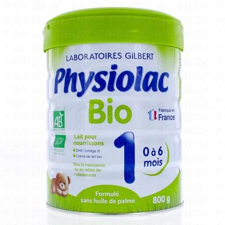 Lait bio 1er Age 0 à 6 mois 800g 3