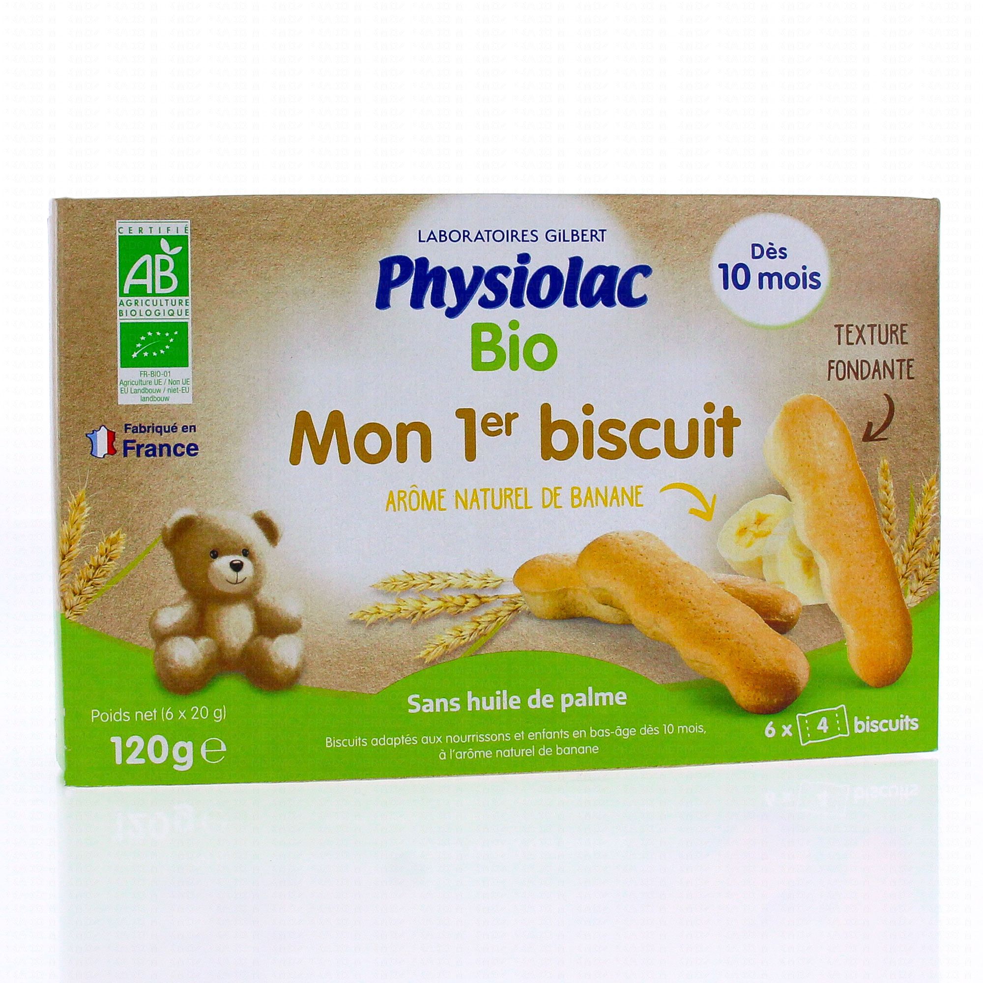 Babybio petits boudoirs biscuits bébé dès 8 mois 120g