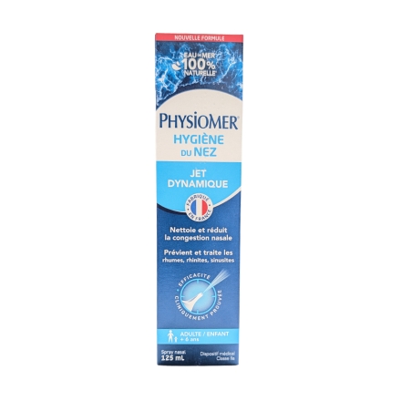 PHYSIOMER Hygiène du nez jet dynamique (flacon 125ml)