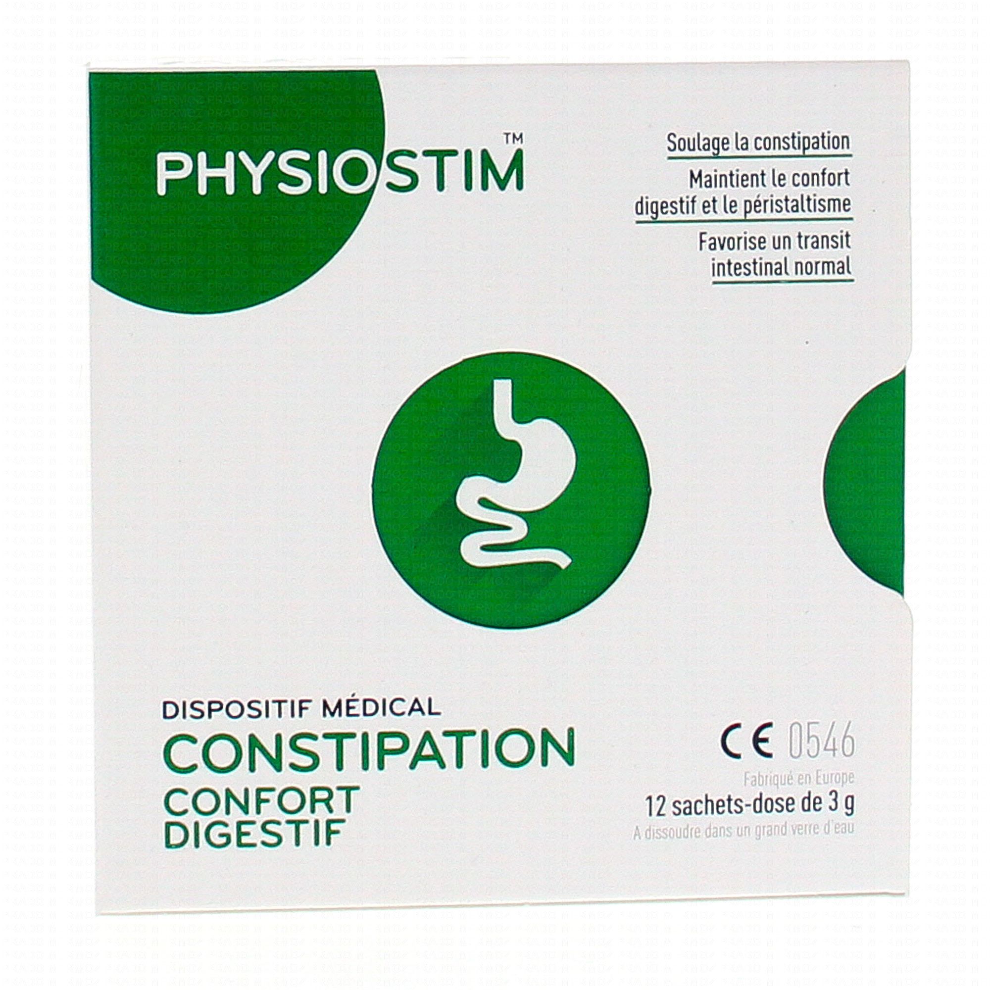 IMMUBIO Physiostim Constipation 12 sachetsdose Parapharmacie en