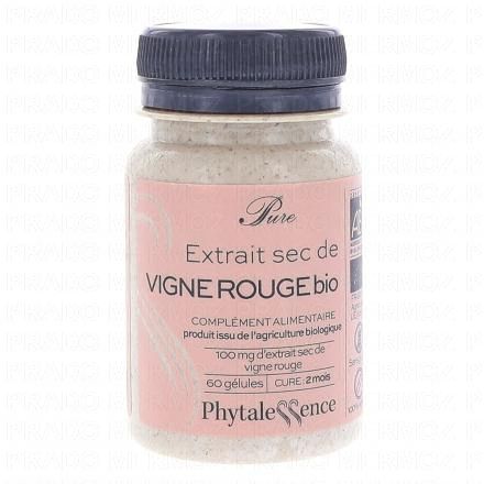 PHYTALESSENCE Vigne Rouge bio 60 gélules