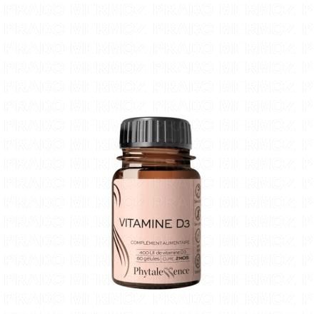 PHYTALESSENCE Vitamine D3 60 gélules