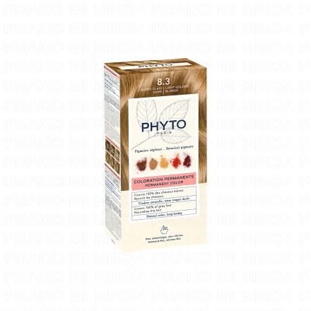 PHYTO Color n°8.3 Blond Clair coloration permanente enrichie en pigments végétaux