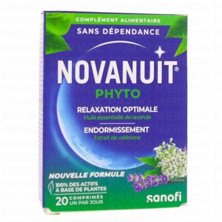 NOVANUIT Phyto relaxation optimale x20 comprimés