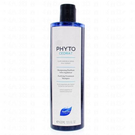PHYTO Cédrat - Shampooing purifiant sébo-régulateur flacon 400ml