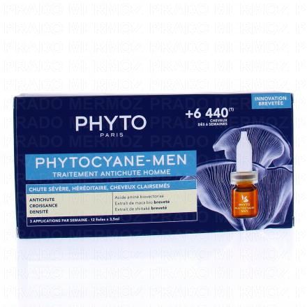 PHYTO Phytocyane -Traitement Anti-Chute Homme 12x5ml