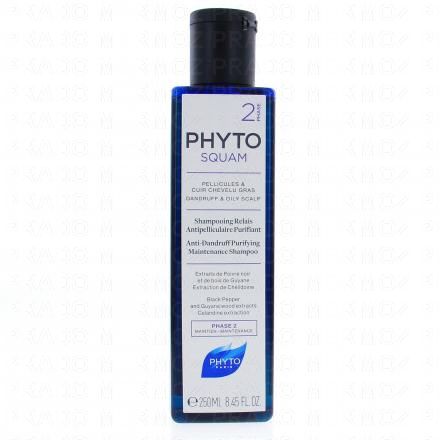 PHYTO Phyto Squam shampooing anti-pelliculaire purifiant cheveux gras flacon 200ml