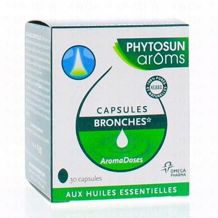 PHYTOSUN Arôms Aromadoses bronches 30 capsules