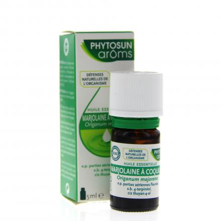 PHYTOSUN Arôms Huile essentielle de Marjolaine à coquilles flacon 5ml