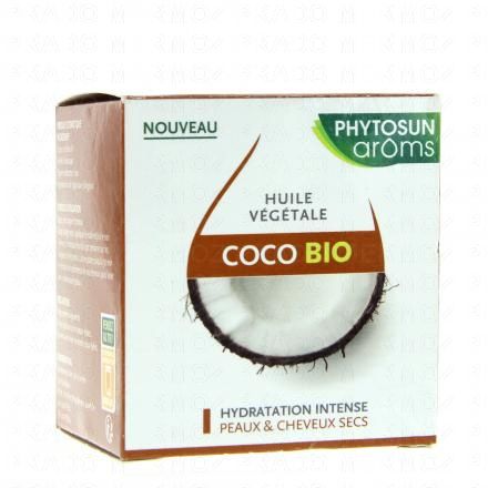 PHYTOSUN AROMS Huile végétale coco bio pot 100ml