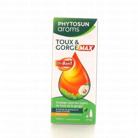 PHYTOSUN AROMS Sirop Toux & Gorge Max 120ml