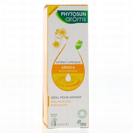 PHYTOSUN AROMS Extrait lipidique Arnica flacon pompe 50 ml