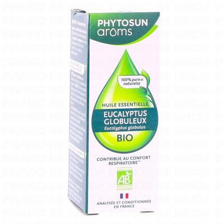 PHYTOSUN Arôms Huile essentielle bio d'Eucalyptus globulus flacon 10ml