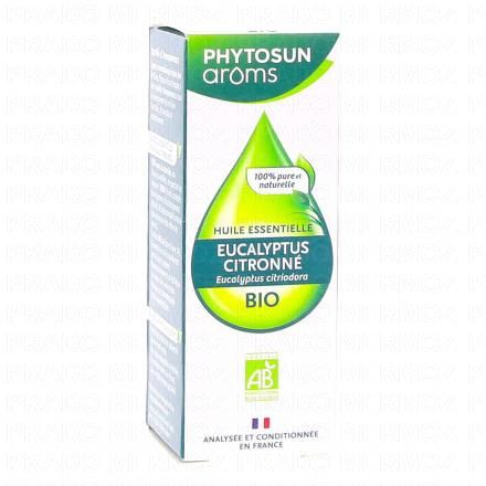 PHYTOSUN Arôms Huile essentielle d'Eucalyptus citronné bio flacon 10ml