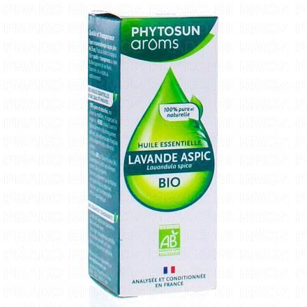 PHYTOSUN Arôms Huile essentielle de Lavande aspic bio flacon 10ml