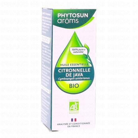 PHYTOSUN Arôms Huile essentielle de citronnelle de java flacon 10ml