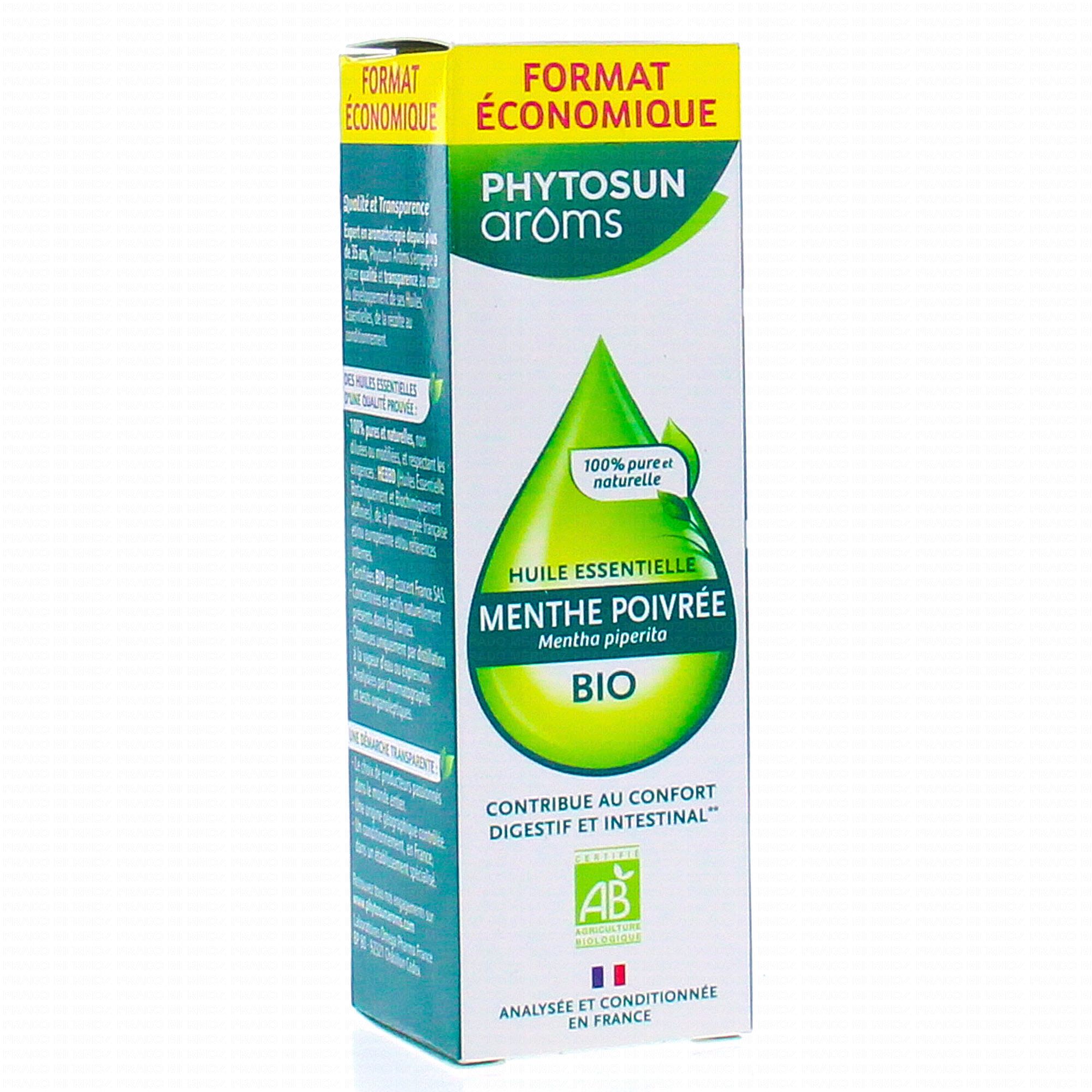 Naturactive Huile Essentielle Menthe Poivrée Bio - Confort Digestif