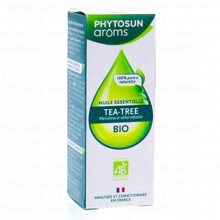 PHYTOSUNAROMS Huile essentielle de Tea-Tree bio flacon 10 ml